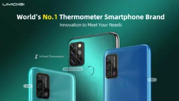 UMIDIGI telefony s teploměrem UMIDIGI Thermometer Smartphones