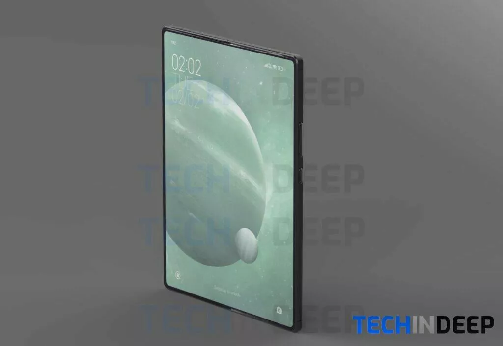 Xiaomi Mi Mix Fold rendery displej