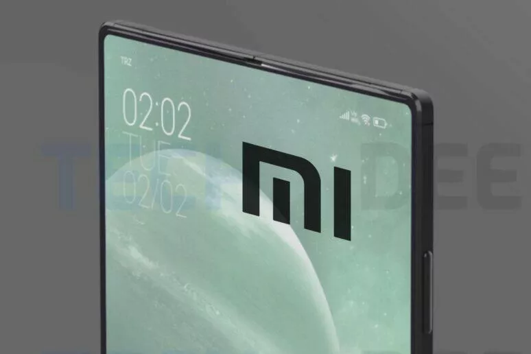 Xiaomi ohebný telefon TENAA Xiaomi ohebný telefon TENAA