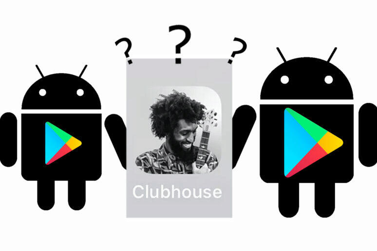 Záměna Clubhouse v Google Play