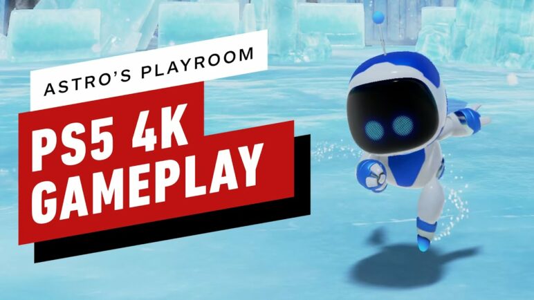 Astro's Playroom - 16 Minutes of PlayStation 5 Gameplay in 4K