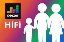 Deezer HiFI rodinné předplatné
