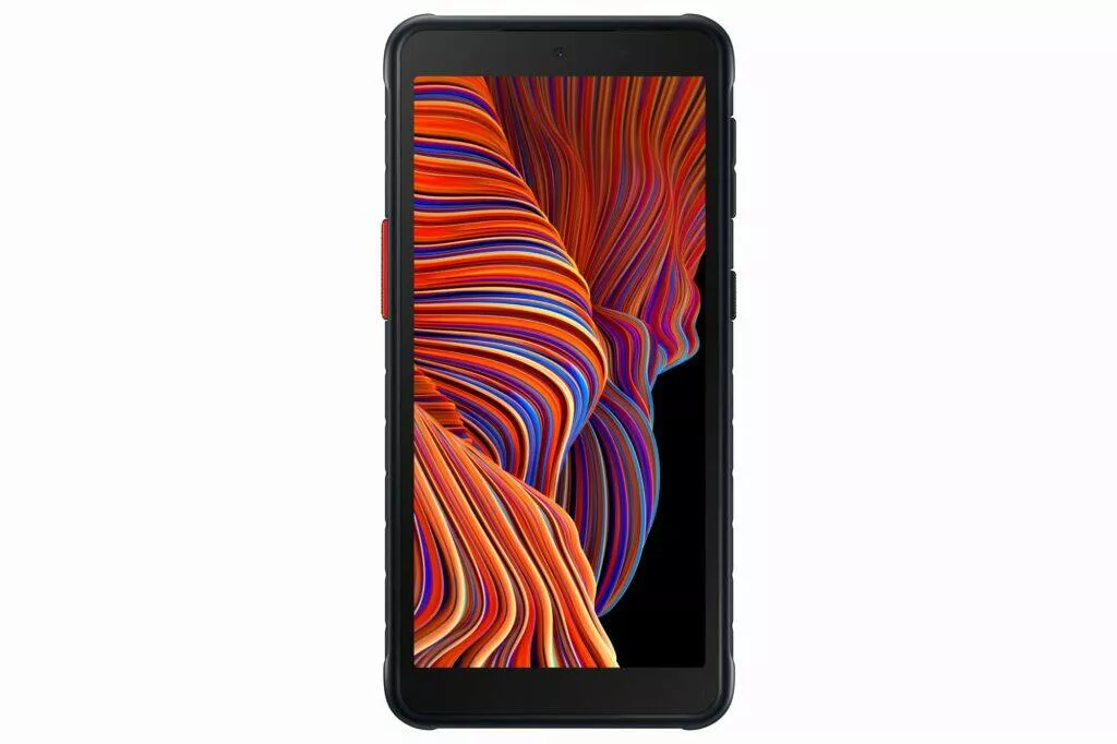 nový telefon Samsung Galaxy XCover 5 displej