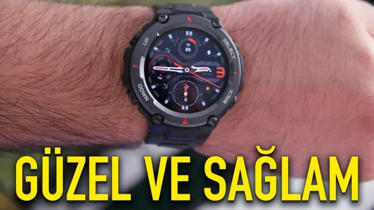 DÜNYADA İLK! Amazfit T-Rex Pro akıllı saat karşınızda