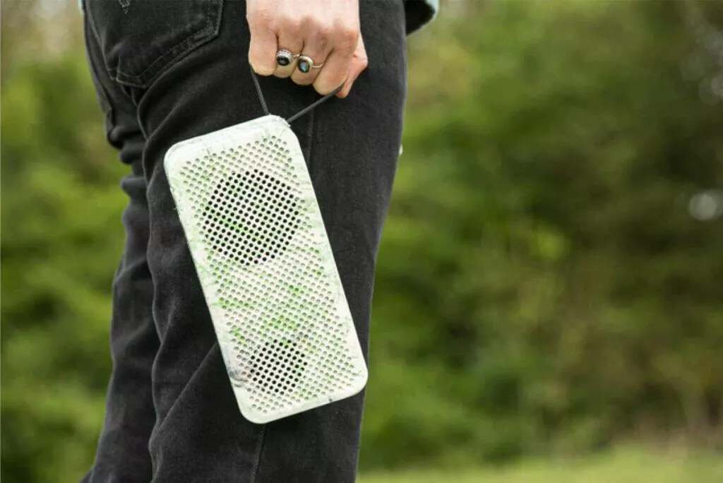 Gomi Speaker Kickstarter Bluetooth reproduktor velikost