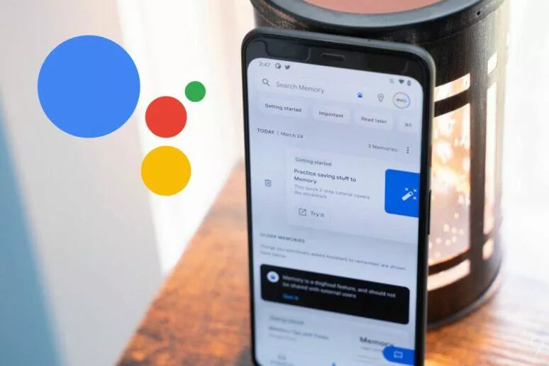 Google Asistent Paměť Google Asistent Paměť