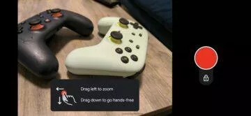 Google Camera 8.2 spoušť nahravani
