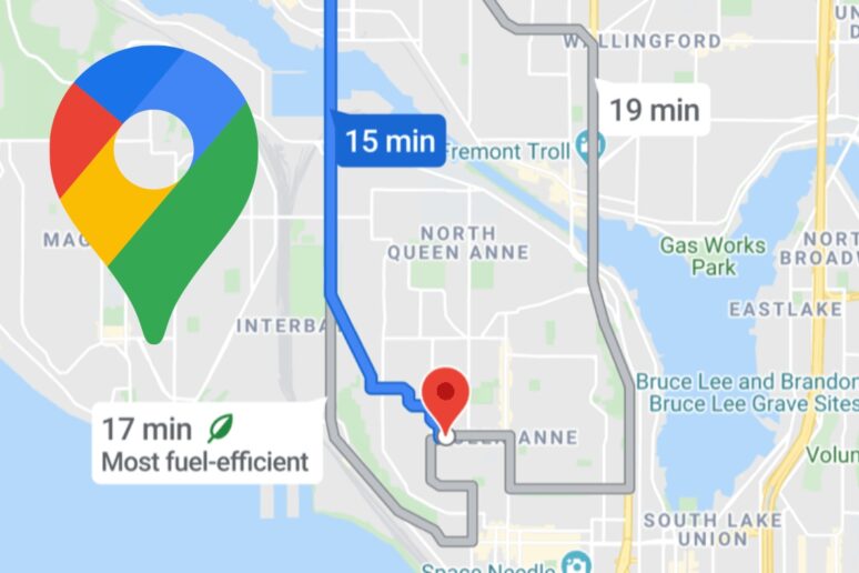 Google Mapy ekologické trasy Google Mapy ekologické trasy
