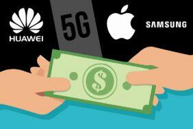 Huawei Samsung Apple 5G patenty