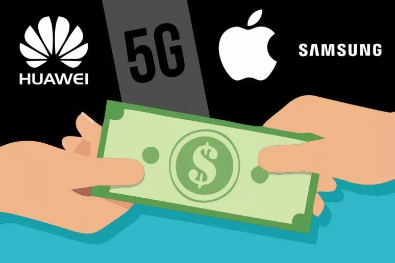 Huawei Samsung Apple 5G patenty Huawei Samsung Apple 5G patenty