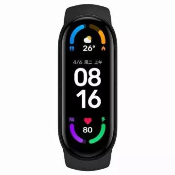 Nový chytrý náramek Xiaomi Mi Band 6 (čínská verze) displej