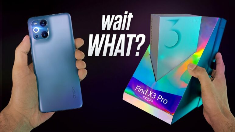 Oppo Find X3 Pro Unboxing - wait WHAT!?