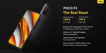 POCO F3 varianty ceny