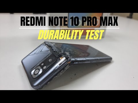 Redmi Note 10 Pro Max Durability Test - "Take Double Insurance" | BEND DROP WATER Test