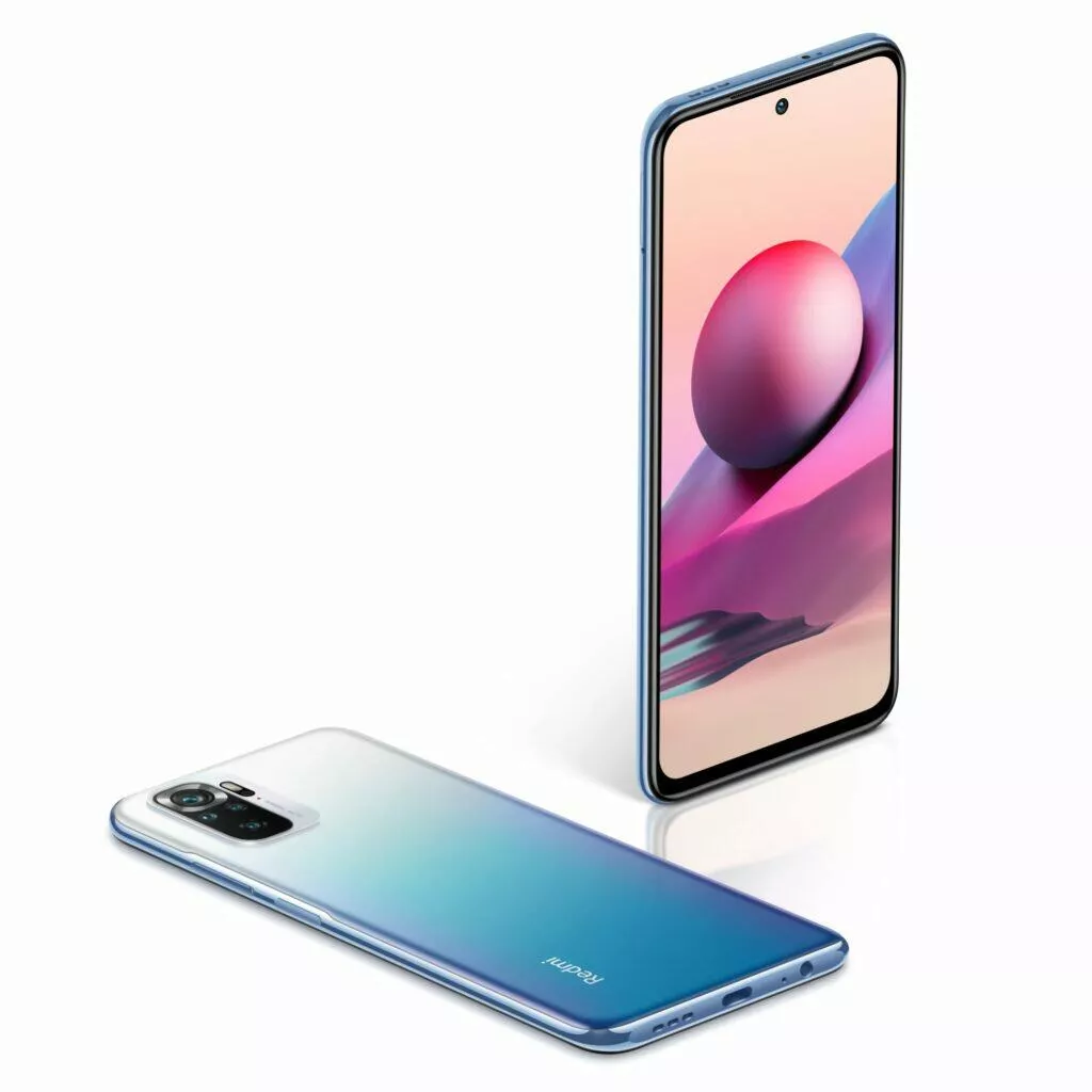 Redmi Note 10S displej záda