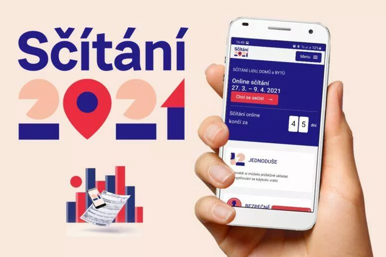 Sčítání 2021 přes mobil