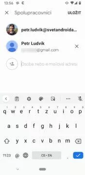 Google Keep vychytávky - sdileni poznamky