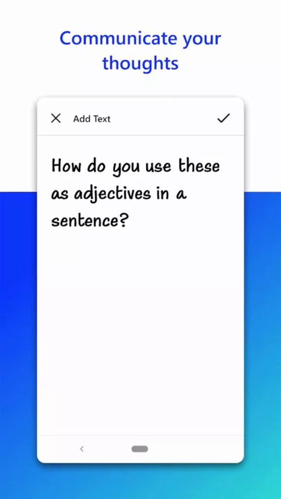 text