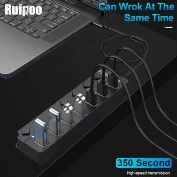 USB HUB splitter Ruipoo 7