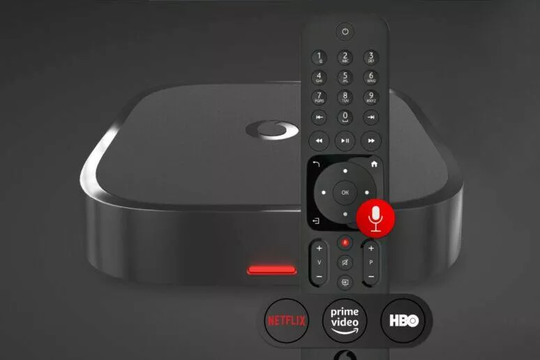 Vodafone TV hlasové ovládání Vodafone TV hlasové ovládání