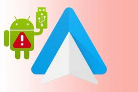 Android Auto ladění USB