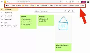 Google Keep nejlepší rozšíření - Category Tabs Google Keep nejlepší rozšíření - Category Tabs