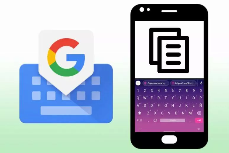 Gboard nový přístup do schránky Gboard nový přístup do schránky