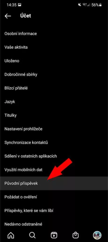 původní příspěvek