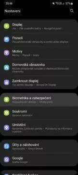 Jak v Samsung mobilu skrýt soubory Zabezpečená složka nastavení