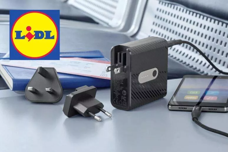 Lidl nabíječka s integrovanou powerbankou Lidl nabíječka s integrovanou powerbankou