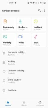 OnePlus 9 pro správce souborů