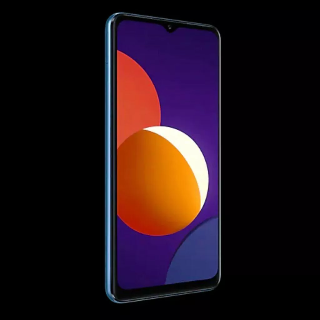Samsung Galaxy M12 český trh modrá displej