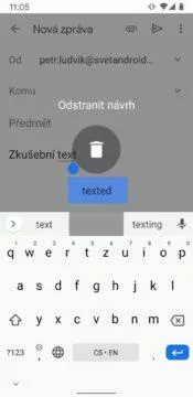 uprava slovniku v gboard