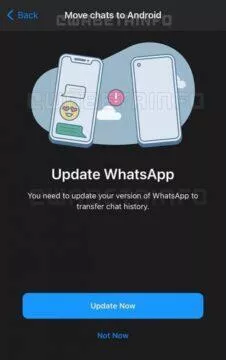 WhatsApp obnoveni zalohy Android iphone