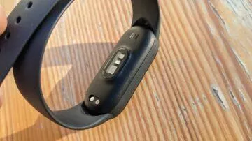 Xiaomi Mi Band 6 testování záda