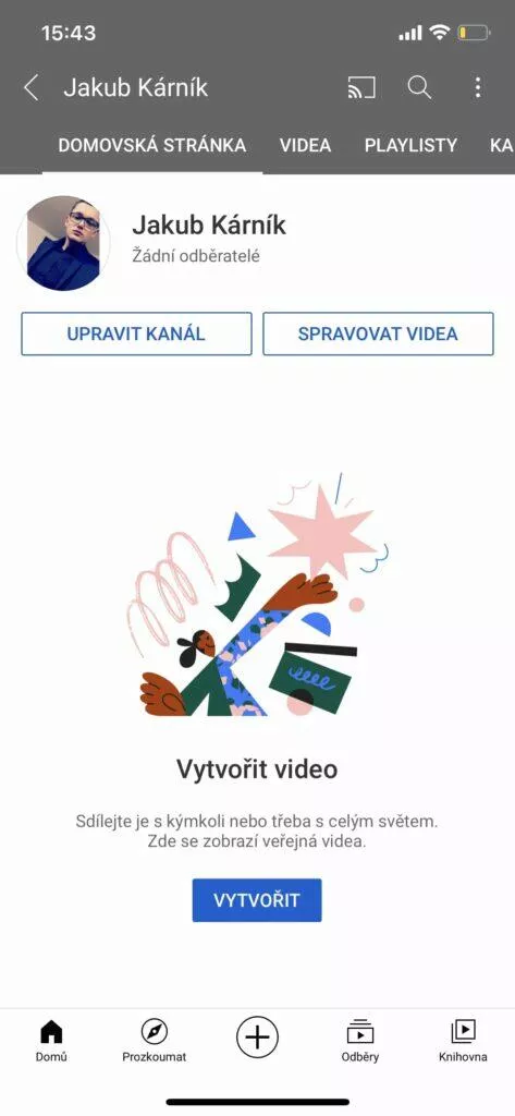 youtube přejmenování