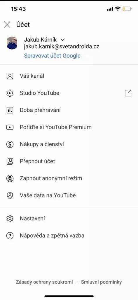 youtube změna názvu kanálu