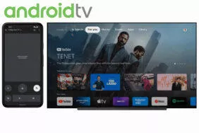 dálkové ovládání android tv