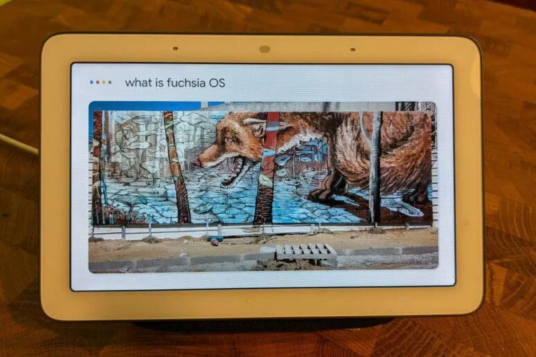 Fuchsia OS Nest Hub Google Fuchsia OS Nest Hub Google
