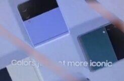 Galaxy Z Flip 3 uniklé snímky