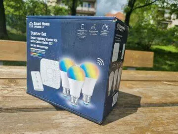 LIDL Smart Home brána žárovky ovladač balení krabice