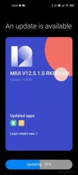 MIUI 12.5 Xiaomi Mi 11