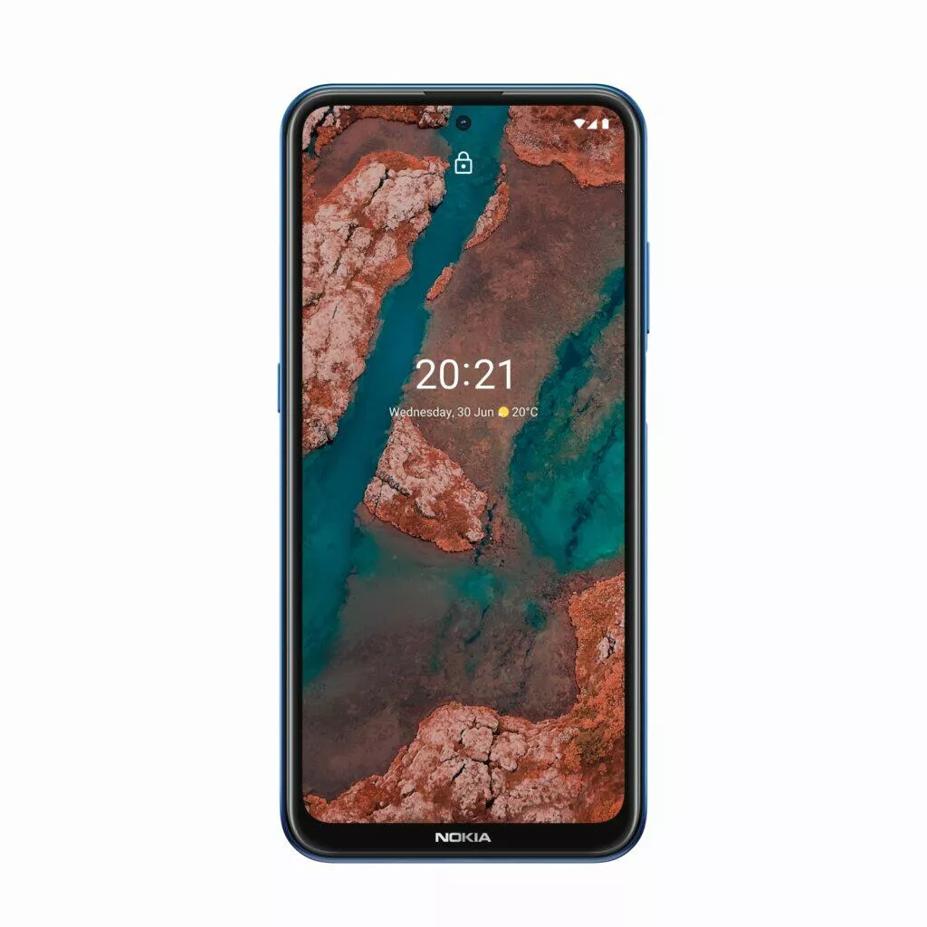Nokia X20 displej