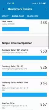 realme 8 5g benchmark