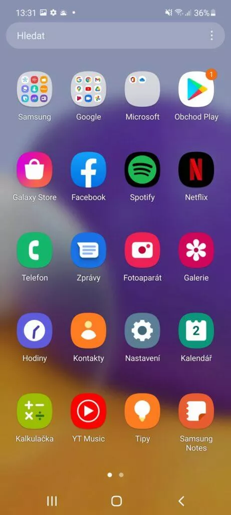samsung aplikace