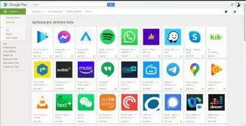 Android Auto kompatibilní aplikace všechny