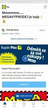 aplikace Lidl Plus Domů 1