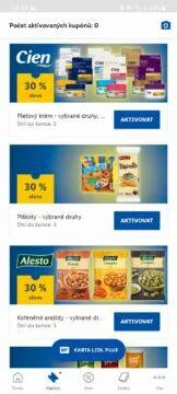 aplikace Lidl Plus Kupóny