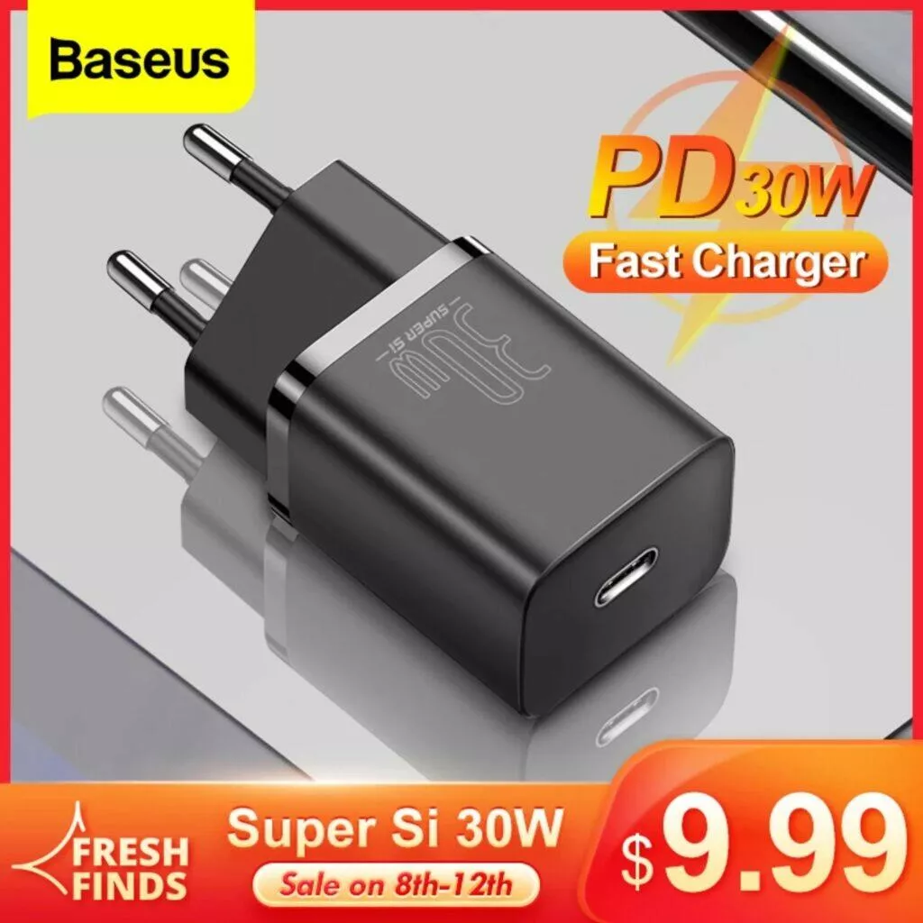 Baseus Super Si 30W adaptér akce