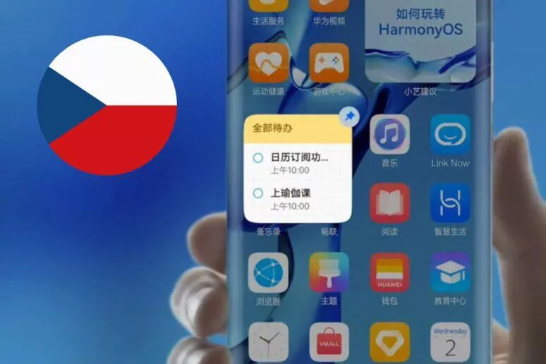 dostupnost HarmonyOS v mobilních telefonech v Česku